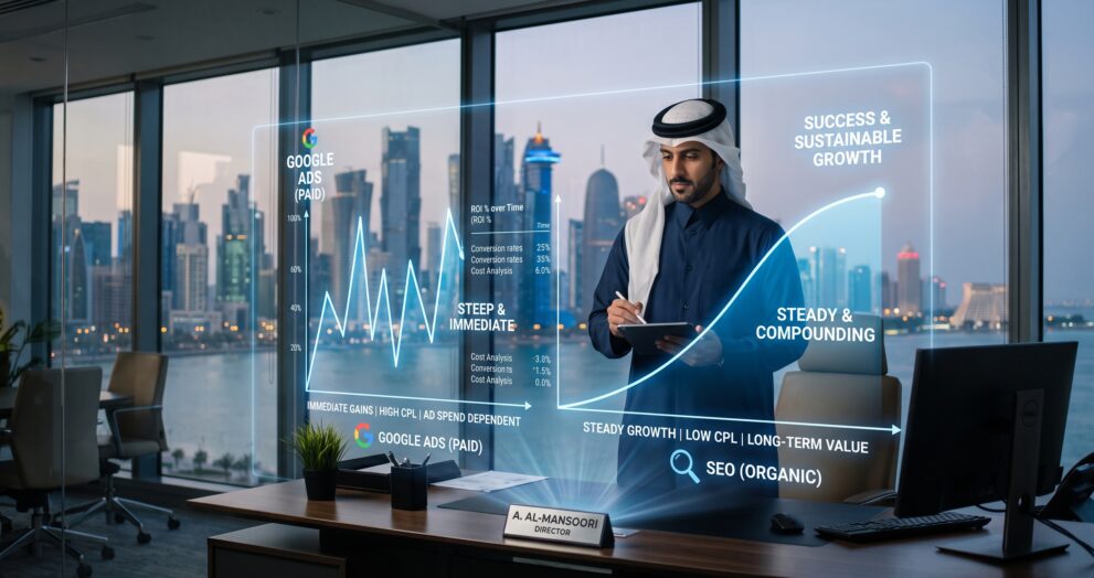 Google Ads vs SEO Qatar