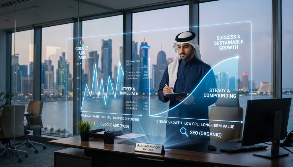 Google Ads vs SEO Qatar