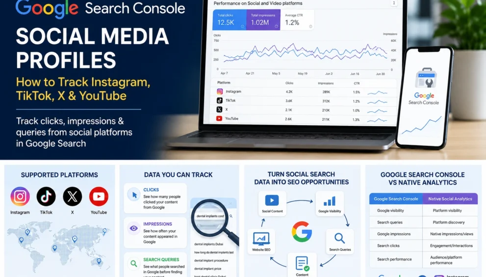 google-search-console-social-media-profiles-instagram-tiktok-x-youtube